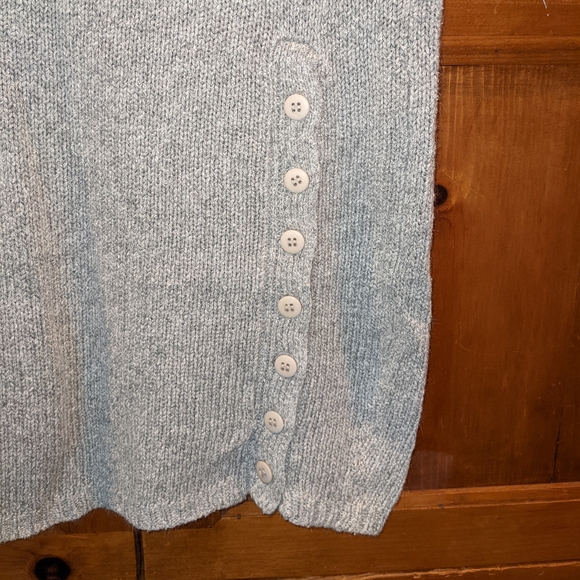 VTG Royal Silk Knit Pencil Skirt Size Small - Silk Angora Blend with Button Slit - Picture 2 of 7